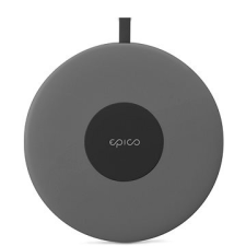 Epico Slim Wireless Pad 10W / 7,5W / 5W - fekete mobiltelefon kellék