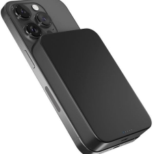 Epico UltraPack Qi2 10,000mAh alumínium Mag+ vezeték nélküli powerbank EM71 - fekete power bank