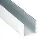  Építő - barkács profilok - Aluminium U profil LED szalaghoz (20x20 mm) nyers