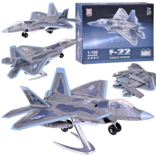 Építőelemek F-22 vadászrepülő típusú készlet barkácsolás, építés