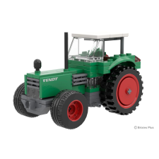 Építőkészlet BRIXIES Plus Történelmi Traktor Fendt Farmer 105S barkácsolás, építés