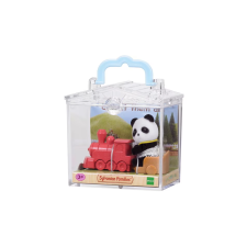 Epoch Sylvanian Utazó készlet - Panda maci vonaton díszdobozban játékfigura