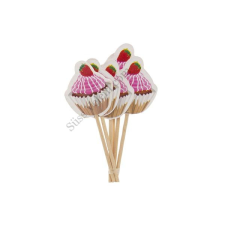 Epres cupcake alakú muffin díszítő pálcika 24 db sütés és főzés