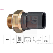 EPS hőkapcsoló, hűtőventilátor EPS 1.850.103 autóalkatrész