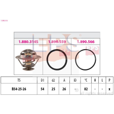 EPS termosztát, hűtőfolyadék EPS 1.880.314 autóalkatrész