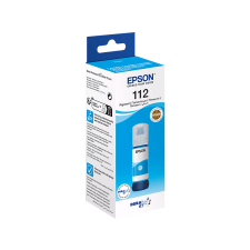 Epson 112 EcoTank tintatartály, 70 ml, ciánkék (C13T06C24A) nyomtatópatron & toner
