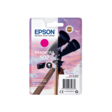 Epson 502 Magenta Eredeti Tintapatron 3,3 ml (C13T02V34010) nyomtatópatron & toner