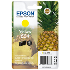 Epson 604 tintapatron 1 dB Eredeti Standard teljesítmény Sárga (C13T10G44010) nyomtatópatron & toner