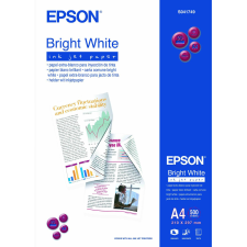 Epson A/4 Bright White Papír 500Lap 80g fénymásolópapír