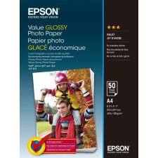 Epson A/4 Fényes Fotópapír 50 Lapos 183g fotópapír