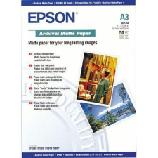 Epson Archival A3 matt papír 192gr. 50 ív C13S041344 fotópapír