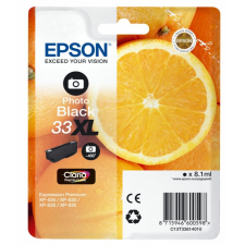 Epson C13T33614012 T3361 33XL fotófekete tintapatron (eredeti) nyomtatópatron & toner