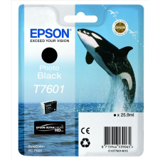 Epson C13T76014010 T7601 Photo fekete tintapatron 26ml (eredeti) nyomtatópatron & toner