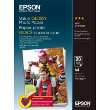 Epson fényes fotópapír (A4, 20 lap, 183g) fotópapír