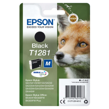 Epson Fox T1281 tintapatron 1 dB Eredeti Fekete nyomtatópatron & toner