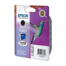Epson Hummingbird T0801 tintapatron 1 dB Eredeti Fekete (T0801B) nyomtatópatron & toner