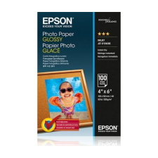 Epson Photo Paper Glossy 200g 10x15cm 100db Fényes Fotópapír fotópapír