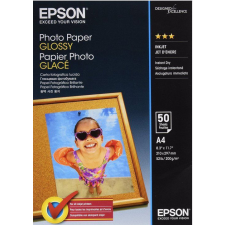 Epson Photo Paper Glossy 200g A4 50db Fényes Fotópapír fotópapír