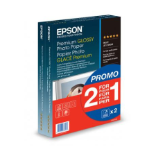 Epson prémium fényes eredeti fotópapír (10x15, 2x40 lap, 255g) fotópapír