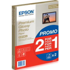 Epson prémium fényes fotópapír (A4, 2x15 lap, 255g) fotópapír