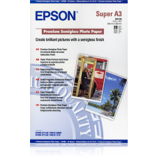 Epson prémium selyemfényű fotópapír (A3+, 20 lap, 250g) fotópapír