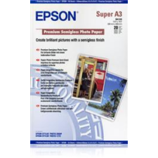Epson prémium selyemfényű fotópapír (A3+, 20 lap, 250g) (C13S041328) fotópapír