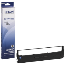 Epson S015637 festékszalag lx 350 nyomtatóhoz, epson, fekete c13s015637 nyomtató kellék