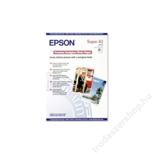 Epson S041328 Fotópapír, tintasugaras, A3+, 251 g, félfényes, EPSON (LEPS328) fotópapír
