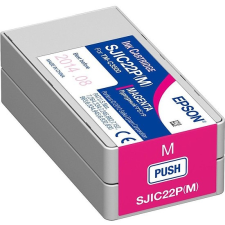 Epson SJIC22P(M) C3500 Magenta tintapatron eredeti C33S020603 nyomtatópatron & toner