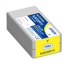  Epson SJIC22P(Y) C3500 Tintapatron Yellow 32,5ml nyomtatópatron & toner