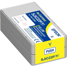 Epson SJIC22P(Y) C3500 Yellow tintapatron eredeti C33S020604 nyomtatópatron & toner
