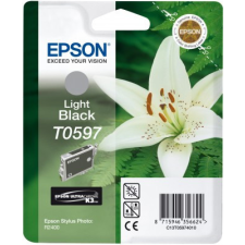 Epson T0597 Light Black Ultra Chrome K3 nyomtatópatron & toner