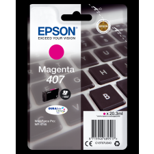 Epson T07U3 Tintapatron Magenta 20,3ml No.407, C13T07U340 nyomtatópatron & toner