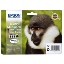 Epson T08954010 Tintapatron multipack Stylus S20 nyomtatóhoz, EPSON b+c+m+y, 1*5,8ml, 3*3,5ml nyomtatópatron & toner