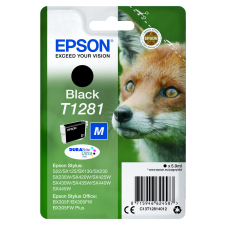 Epson T1281 fekete nyomtatópatron & toner