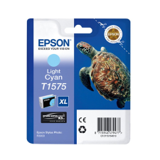 Epson T1575 Eredeti Tintapatron Világos Cián (C13T15754010) nyomtatópatron & toner