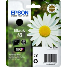 Epson t1801 (18) black tintapatron c13t18014010 nyomtatópatron & toner