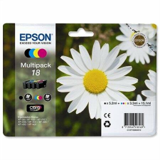 Epson T18064010 Tintapatron multipack XP 30, 102, 202, 205 nyomtatókhoz, EPSON, b+c+m+y, 15,1ml (TJE18064) nyomtatópatron & toner