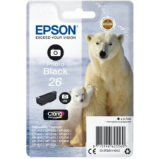 Epson T2611 (26) Photo Black C13T26114010 tintapatron (eredeti) nyomtatópatron & toner