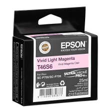 Epson T46S6 tintapatron vivid light magenta ORIGINAL nyomtatópatron & toner