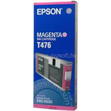 Epson T476 tintapatron magenta ORIGINAL (C13T476011) nyomtatópatron & toner