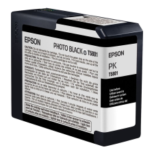 Epson T5801 Eredeti Tintapatron Fotó Fekete (C13T580100) nyomtatópatron & toner