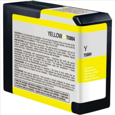 Epson T5804 Yellow tintapatron eredeti C13T580400 nyomtatópatron & toner
