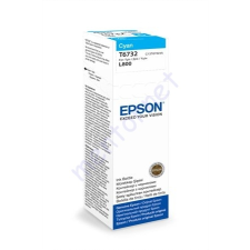 Epson T6732 C eredeti cyan festékpatron 70ml L800 L805 L1800 L810 L850 nyomtatópatron & toner