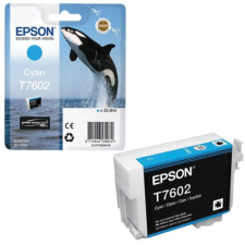Epson T7602 (C13T76024010) - eredeti patron, cyan (azúrkék) nyomtatópatron & toner