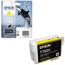 Epson T7604 (C13T76044010) - eredeti patron, yellow (sárga) nyomtatópatron & toner