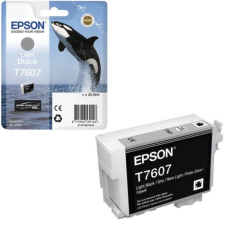 Epson T7607 Eredeti Tintapatron Világos Fekete (C13T76074010) nyomtatópatron & toner