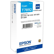 Epson T7892 XXL CIÁN EREDETI TINTAPATRON 4K (≈4000oldal) nyomtatópatron & toner