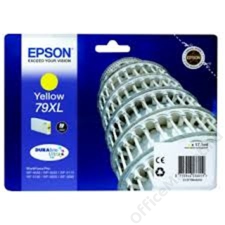 Epson T79044010 Tintapatron WorkForce Pro WF-5620DWF nyomtatóhoz, EPSON sárga, 17,1ml (TJE79044) nyomtatópatron & toner