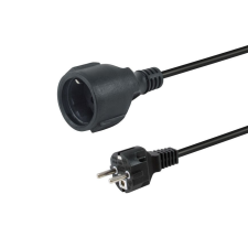 Equip 112181 Fekete 3 M CEE7/7 CEE7/3 kábel és adapter